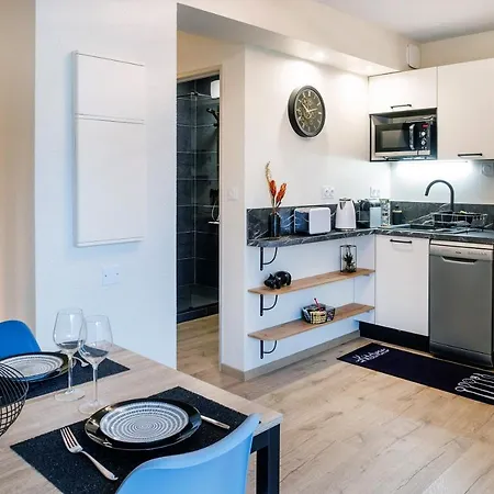 Appart. T 1 Bis, Centre Ville, Entierement Renove Apartment Lourdes