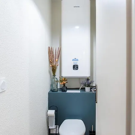 Appart. T 1 Bis, Centre Ville, Entierement Renove 公寓 卢德